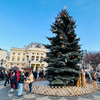 Photo taken at Hviezdoslav Square by Števo B. on 12/17/2022