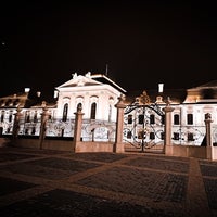 Photo taken at Grassalkovich Palace (Presidential Palace) by Števo B. on 1/31/2024