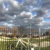 Photo taken at Burgess Park BMX Track by Rihards D. on 2/28/2016