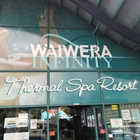 Photo taken at Waiwera Thermal Spa Resort by May Li K. on 10/7/2017