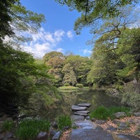 Photo taken at Sanshiro Pond by Judi on 4/16/2024