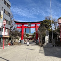 Photo taken at Tomioka Hachimangu Shrine by Judi on 2/16/2024