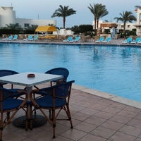 Photo taken at Aqua at Hilton Hurghada Long Beach Resort by Maria V. on 2/24/2023