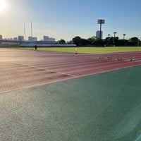 Photo taken at Yumenoshima Stadium by stormcat24 on 5/2/2023