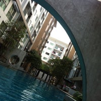 Photo taken at Swimming Pool G-H Building by Tananyos C. on 2/3/2014