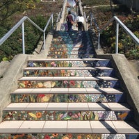 Photo taken at Golden Gate Heights Mosaic Stairway by Gary G. on 9/19/2018