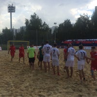 Photo taken at Стадион для пляжных видов спорта «Янтарь» by ДСО Т. on 7/23/2016