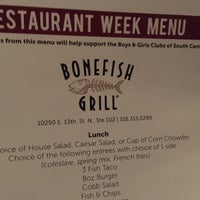 Photo taken at Bonefish Grill by marty b. on 1/22/2017