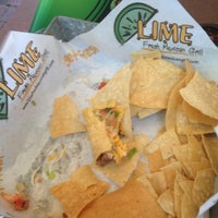 Photo taken at Lime Fresh Mexican Grill by DJ C. on 5/7/2013