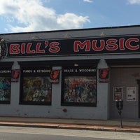 Photo taken at Bill&amp;#39;s Music by Rob S. on 5/17/2014