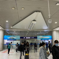 Photo taken at Qingdao Liuting International Airport (TAO) by Fumio I. on 3/22/2021