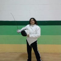 Photo taken at Delaware Valley Fencers Club by Shantala S. on 4/3/2014