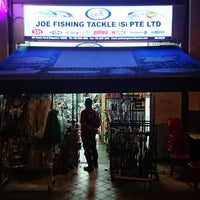 Photo taken at Joe Fishing Tackle (S) by Lexelle d. on 4/18/2018