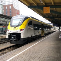 Photo taken at Freiburg (Breisgau) Hauptbahnhof by Antje K. on 5/1/2021