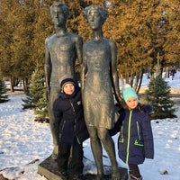 Photo taken at Озеро у Відрадному парку by Katerina on 2/17/2018