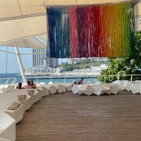 Photo taken at Mantra Beach Club by Katerina on 8/2/2021