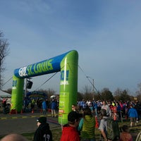 Photo taken at Go St. Louis 5K by Dave P. on 4/6/2013