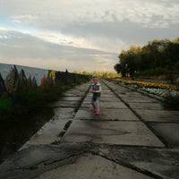 Photo taken at Набережная реки Урал by Леся A. on 8/27/2016
