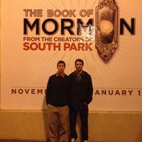 Photo taken at The Book of Mormon by Tony L. on 12/24/2013