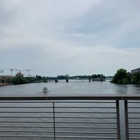 Photo taken at Wasserstadtbrücke by Nadja N. on 6/10/2019