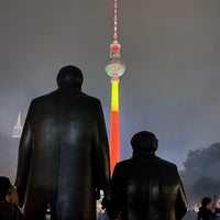 Photo taken at Marx-Engels-Denkmal by Nadja N. on 10/11/2023
