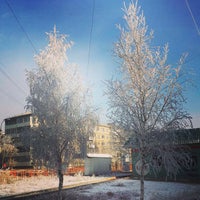 Photo taken at Остановка «Школа №6» by Yogeshvara D. on 11/16/2014
