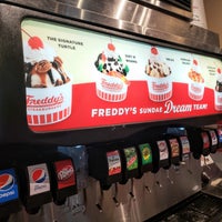 Photo taken at Freddy&amp;#39;s Steakburgers by Jason O. on 7/7/2018
