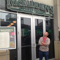 Photo taken at McFadden&amp;#39;s Sports Saloon by Rob R. on 5/2/2013