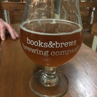 Photo taken at Books &amp;amp; Brews Brewing Company by David L. on 3/3/2018