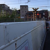 Photo taken at 放出街道踏切 (徳庵ー放出 間 No.4) by 大阪 い. on 9/18/2015