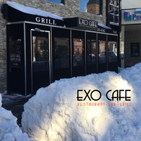 Photo taken at Exo Cafe by Elias K. on 3/2/2018