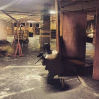 Photo taken at Arena Paintball by Laís G. on 12/10/2015