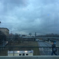 Photo taken at Трамвайный мост by Anna B. on 3/25/2017