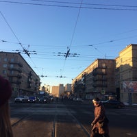 Photo taken at Остановка «Трефолева» by Anna B. on 2/6/2017