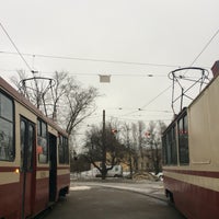 Photo taken at трамвайное кольцо 36 трамвая by Anna B. on 1/29/2017