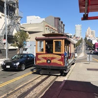Photo taken at California Cable Car Turnaround-West by Milad A. on 8/28/2017