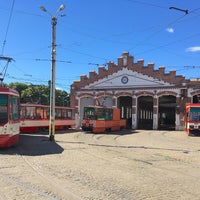 Photo taken at Zajezdnia tramwajowa Nowy Port by Honza P. on 8/15/2016