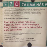 Photo taken at Poliklinika Vysočany (tram) by Honza P. on 2/16/2016