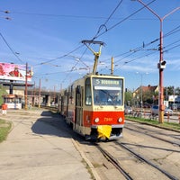 Photo taken at ŽST Vinohrady (tram, bus) by Honza P. on 10/1/2017