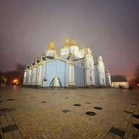 Photo taken at St. Michael&amp;#39;s Golden-Domed Monastery by Andre S. on 11/28/2021