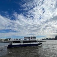 Photo taken at NY Waterway Ferry Terminal Hoboken 14th Street by NK K. on 5/9/2023