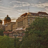 Photo taken at Bellevue Palace Bern by Bellevue Palace Bern on 9/14/2014