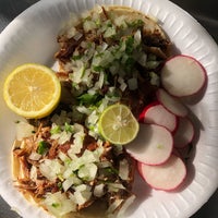 Photo taken at Tacos Arizas by Ashley D. on 1/18/2019