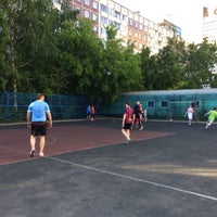 Photo taken at Футбольное Поле by Валерия Л. on 6/5/2015