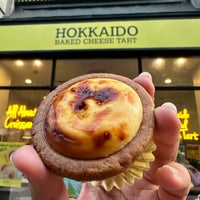 Photo taken at Hokkaido Baked Cheese Tart by Chloe P. on 6/20/2023