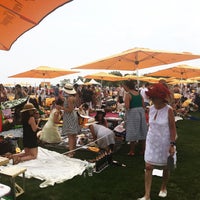 Photo taken at Veuve Clicquot Polo Classic by Chloe P. on 6/4/2016