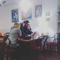 Photo taken at Hanza Café by Grzegorz C. on 10/30/2015