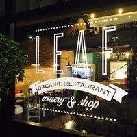 Foto diambil di Leaf! Organic Restaurant, Winery &amp;amp; Shop oleh Leaf! Organic Restaurant, Winery &amp;amp; Shop pada 9/15/2014