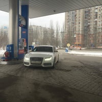 Photo taken at Газпромнефть АЗС № 165 by Eduard L. on 3/11/2016