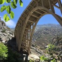 Photo taken at Bridge to Nowhere - Angeles National Forest by Tim L. on 7/4/2015